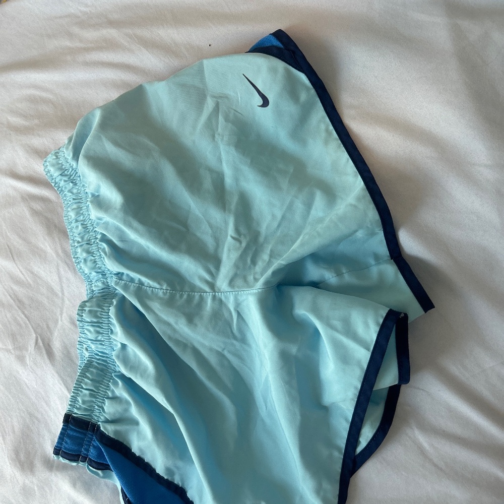 Nike blue shorts
